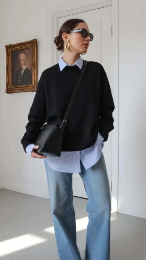 how to dress small bust broad shoulder