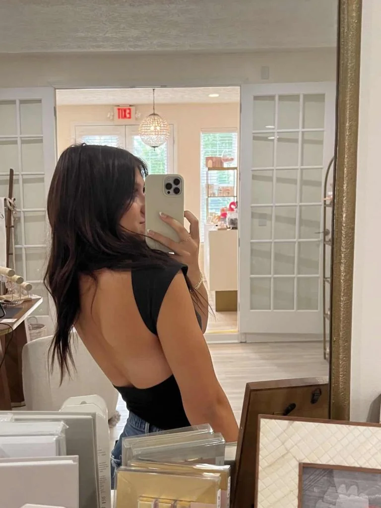 open back top outfits