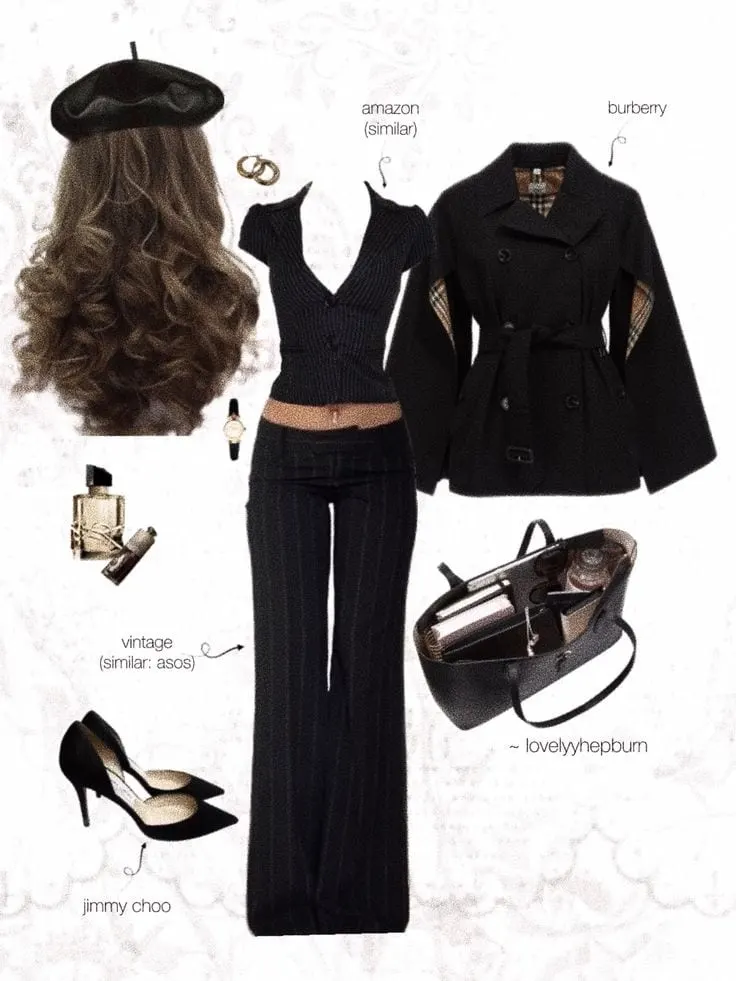 Dark Academia Casual outfits