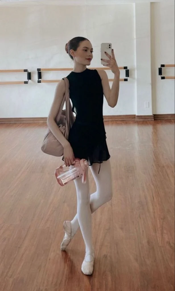 Adult ballet outfit aesthetic