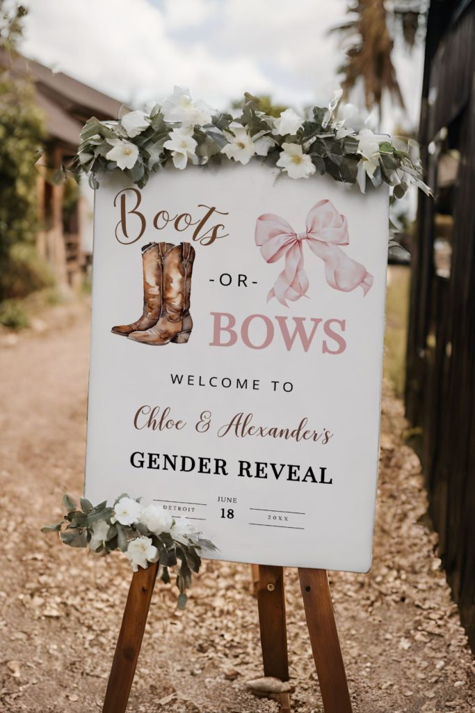 Gender Reveal Party Theme