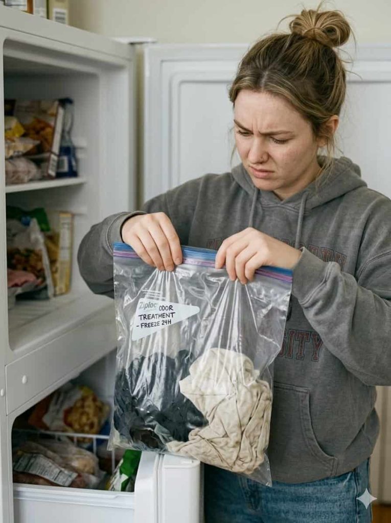 how to get rid of armpit odor on clothes