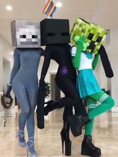 minecraft party outfits real life