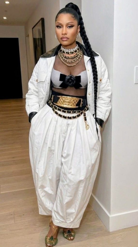 Nicki Minaj outfit concert