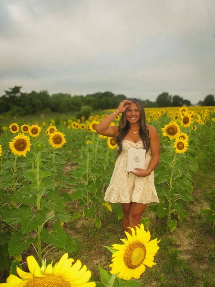 what to wear to sunflower field yellow dress