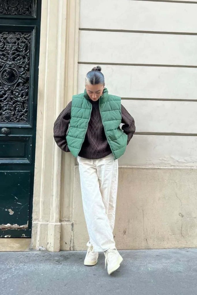 The Puffer Vest GORPCORE OUTFITS