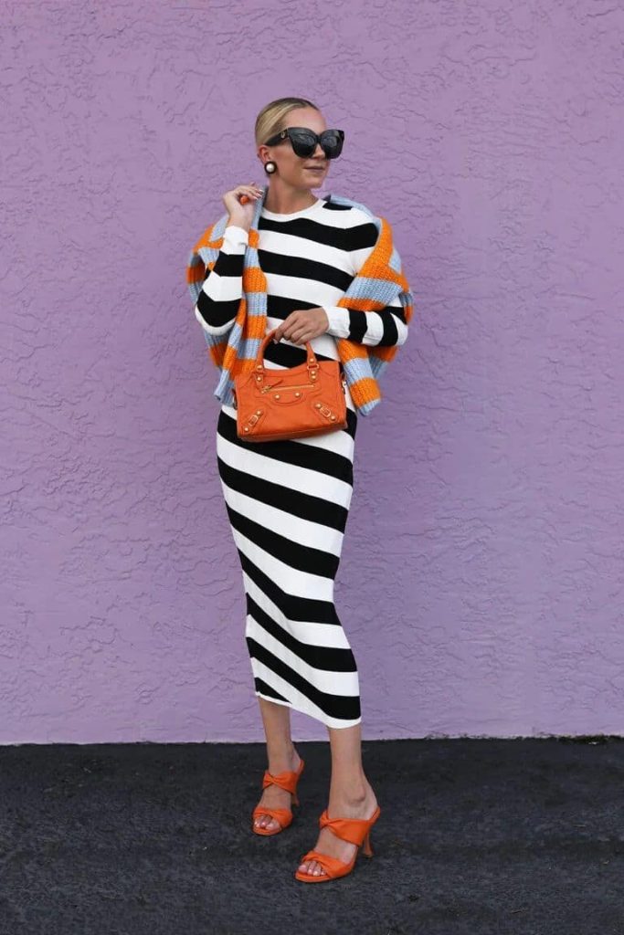 STRIPES ON STRIPES OUTFIT IDEA