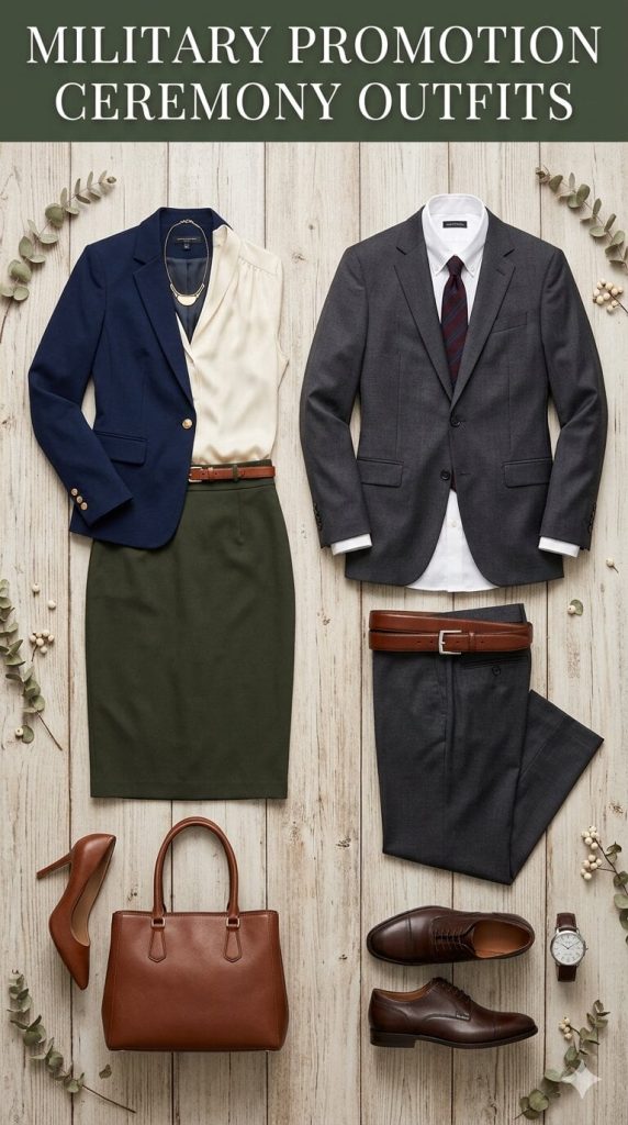 what to wear to a military promotion ceremony
