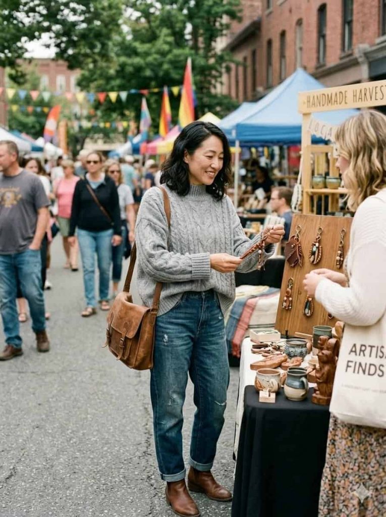 The Oversized Sweater and Jeans