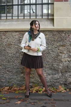 poetcore OUTFIT aesthetic with ballet flats