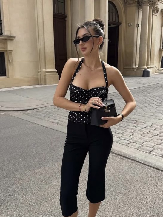 Capri pants outfits women fashion