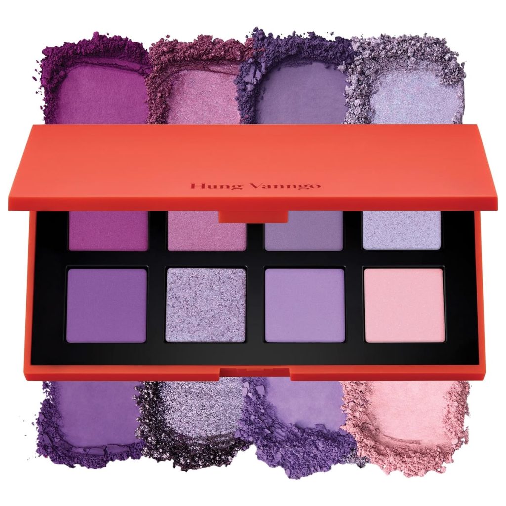 what to wear to purple eyeshadow