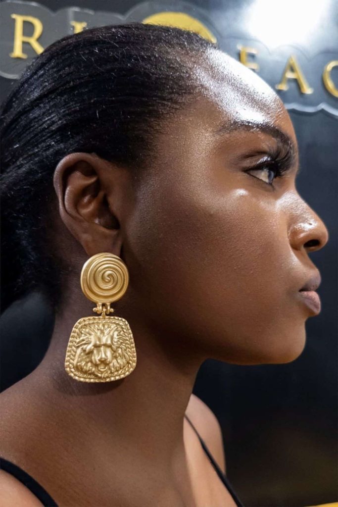 Lion King broadway outfits earrings