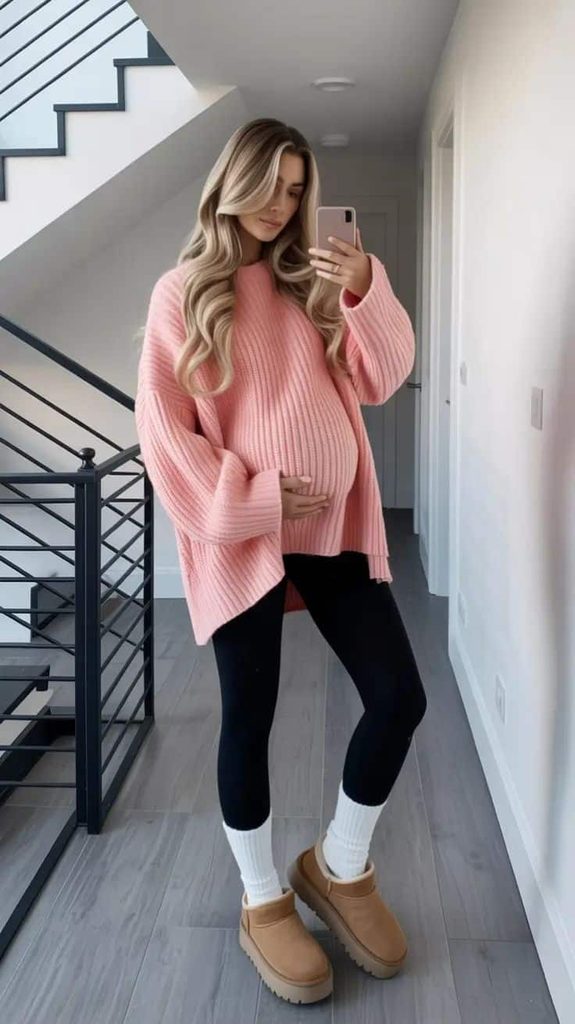 What to wear during pregnancy winter