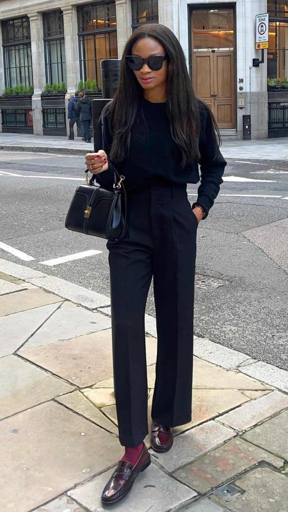 what to wear cold spring day cropped trousers