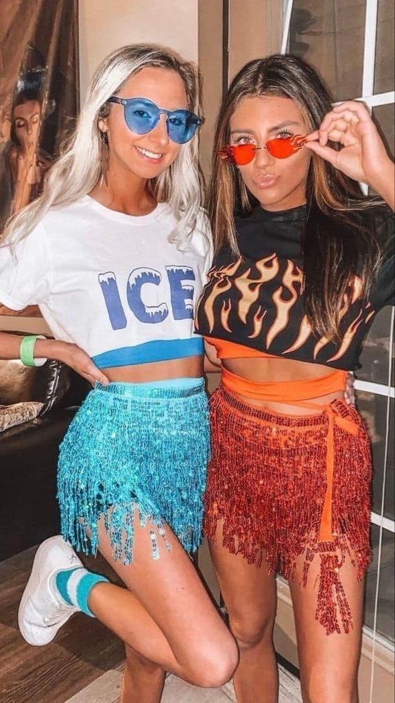 fire and ice party outfit ideas