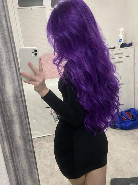 WHAT TO WEAr with purple hair