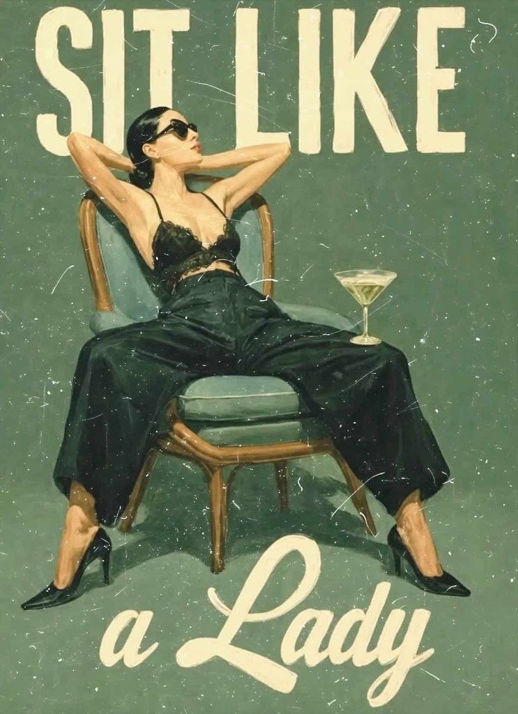 siut like a lady women power