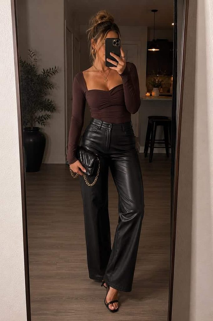 What to wear to a casual dinner winter jeans