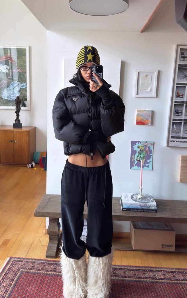 winter rave outfits beanie winter music festival outfits